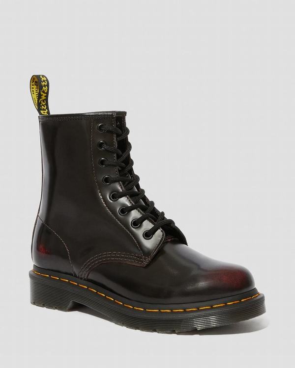 Dr Martens Dámské Kotníkové Boty 1460 Arcadia Červené, CZ-083427